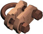 W. J. Furse earth rod clamps